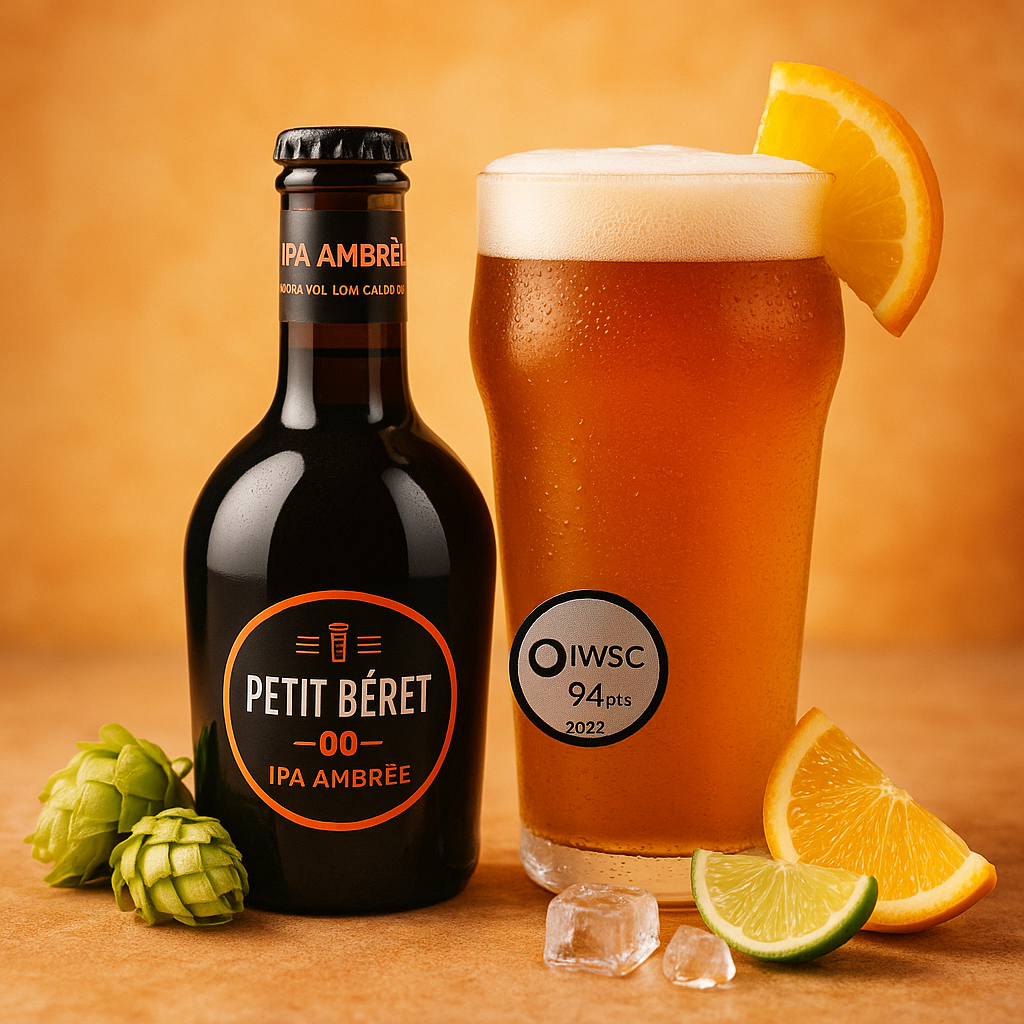 Le Petit Beret - IPA Amber Non-Alcoholic Craft Beer