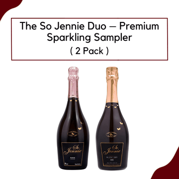 So Jennie Non-alcoholic Wine Sampler Pack (2-Bottles)