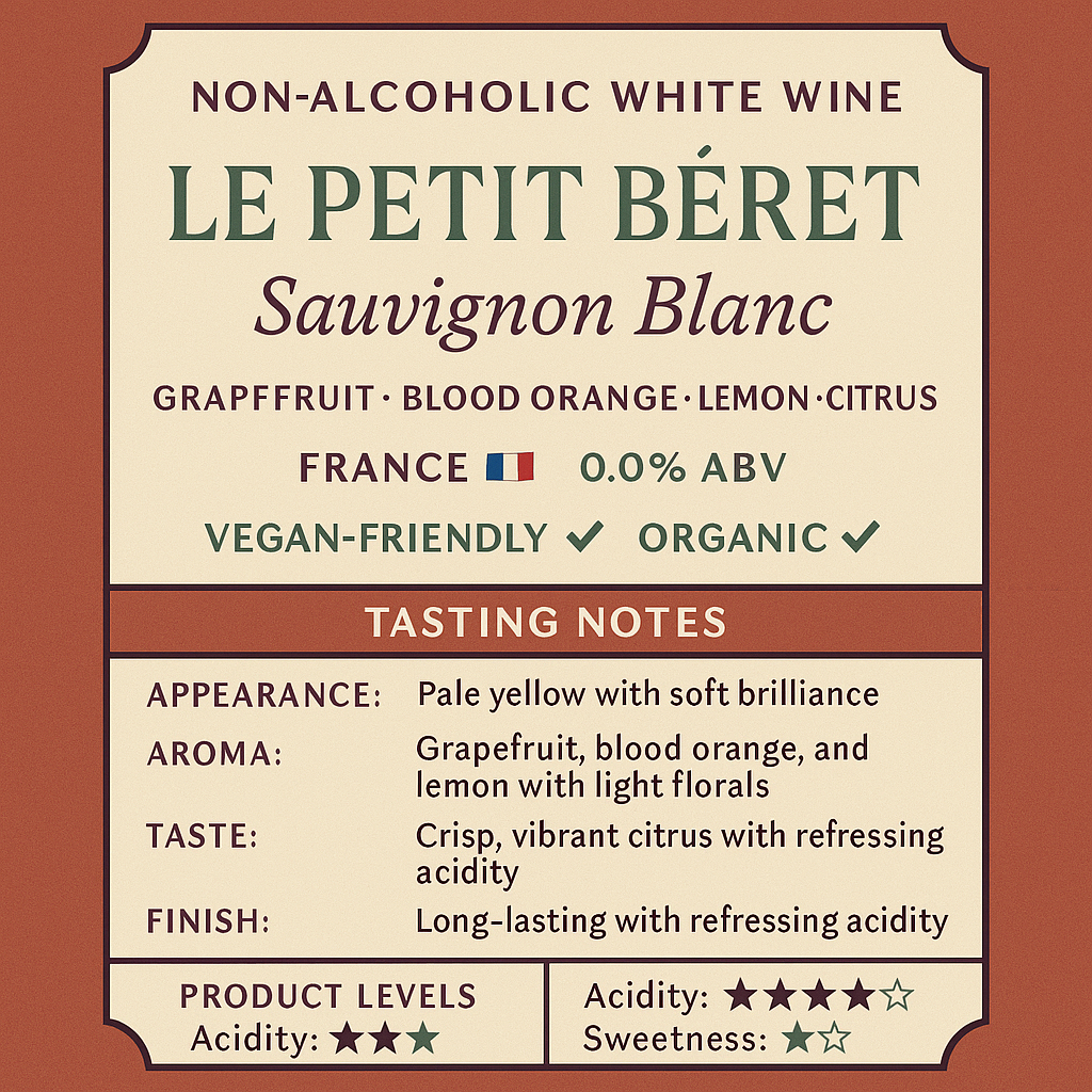 Le Petit Beret - Sauvignon Blanc (0.0%)