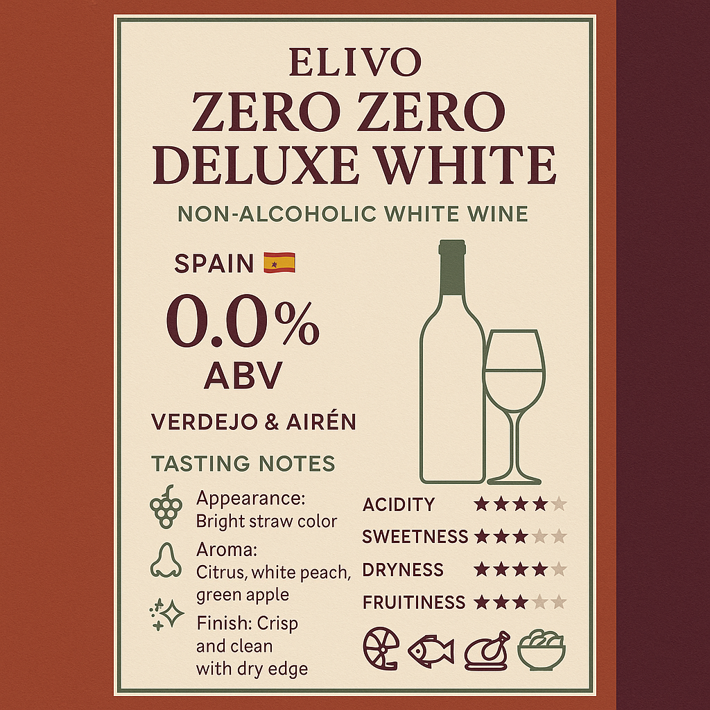 Elivo - Zero Zero Deluxe White (0.0%)