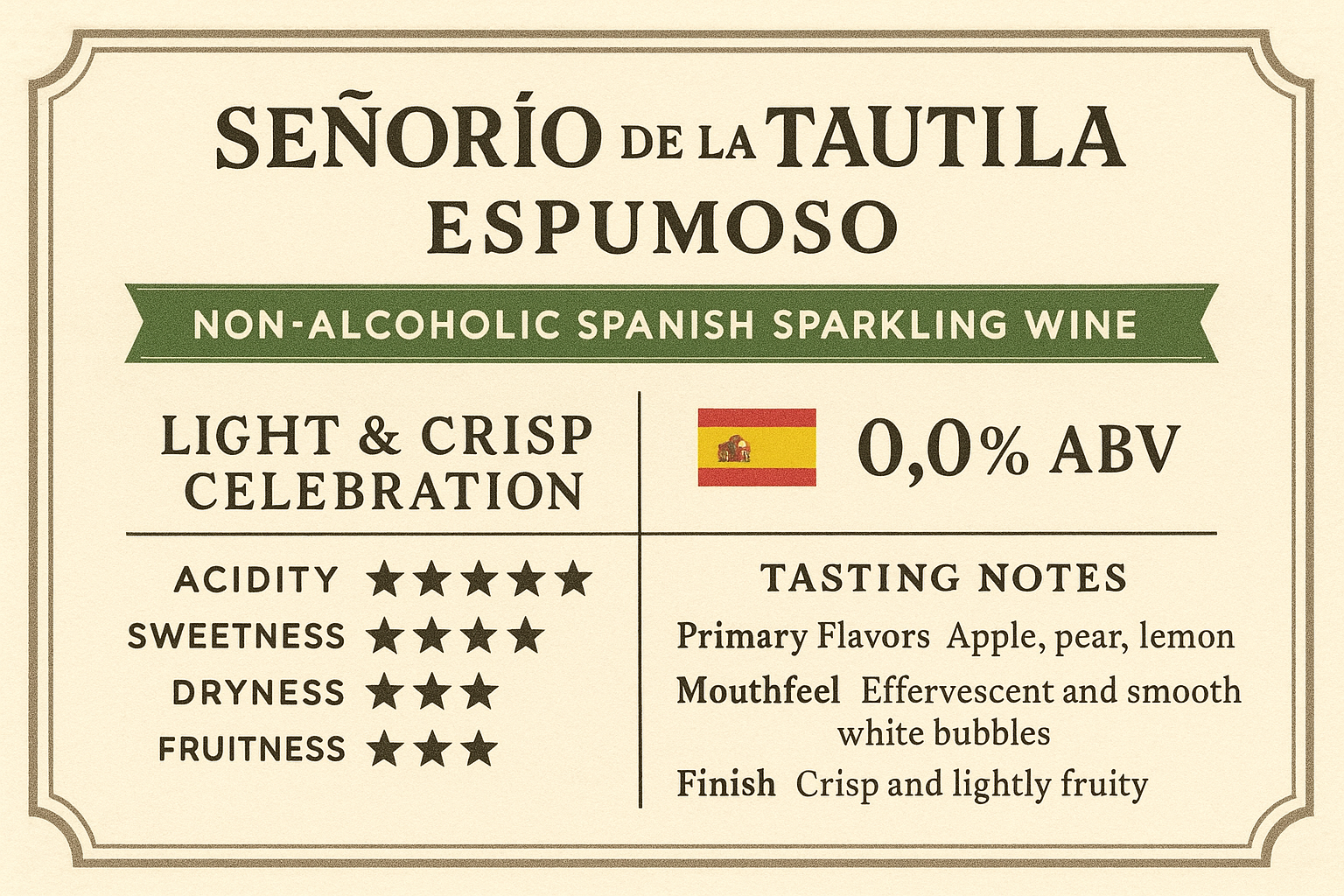 La Tautila - Espumoso (0.0%)