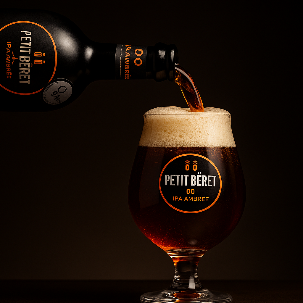 Le Petit Beret - IPA Amber Non-Alcoholic Craft Beer