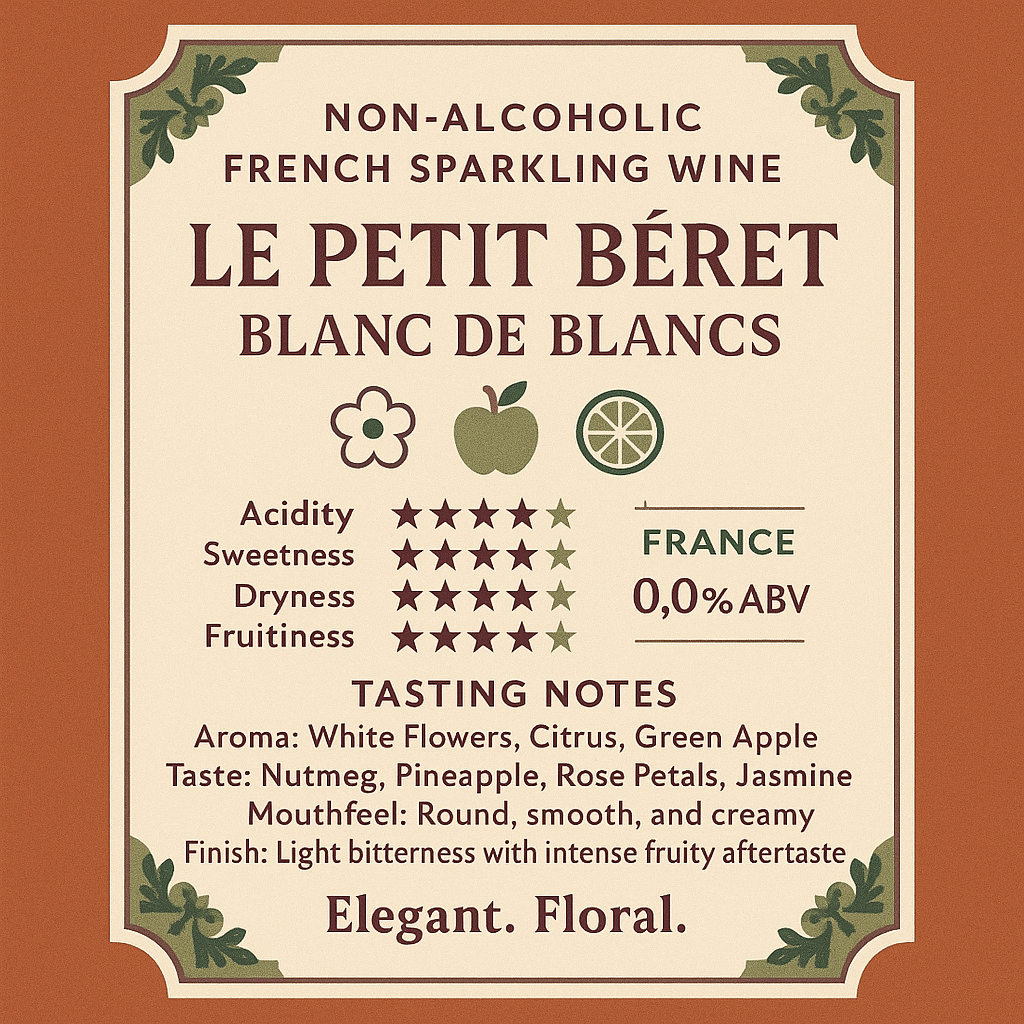 Le Petit Beret - Blanc Sparkling (0.0%)