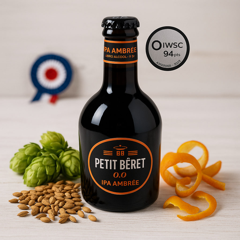 Le Petit Beret - IPA Amber Non-Alcoholic Craft Beer