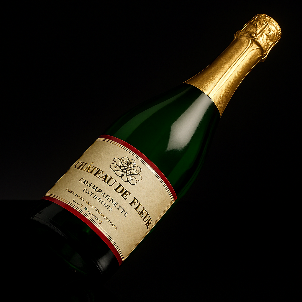 Chateau de Fleur Sparkling Non-Alcoholic Sparkling Beverage