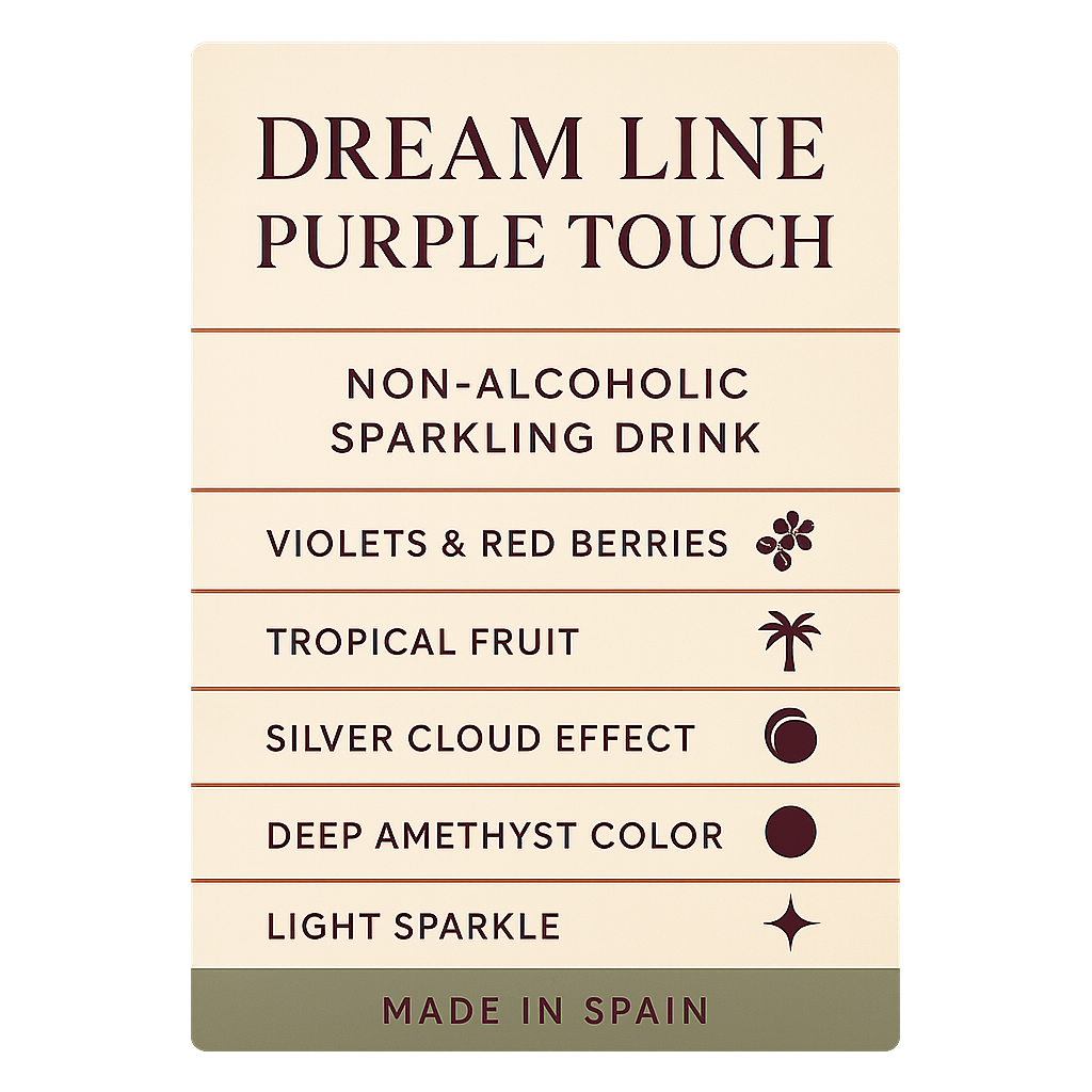 Dream Line Mocktail: Purple Touch Sparkling (0.0%)