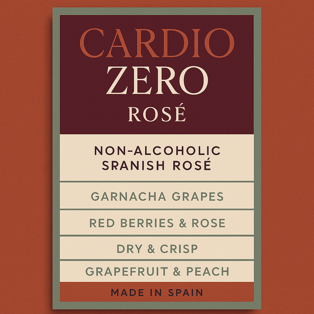 Elivo - Cardio Zero Rose (0.0%)