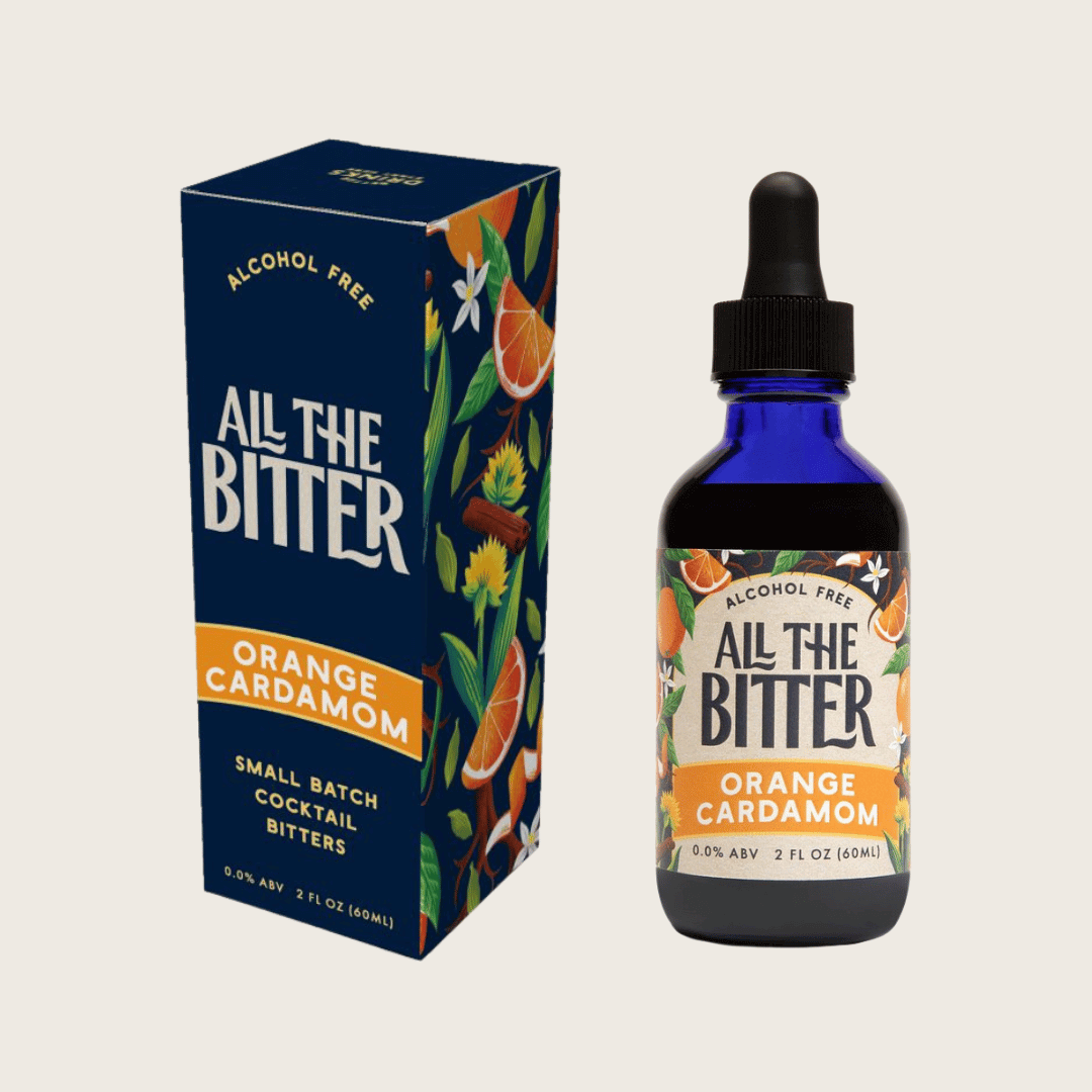 All The Bitter Orange Cardamom Bitters 2 oz bottle