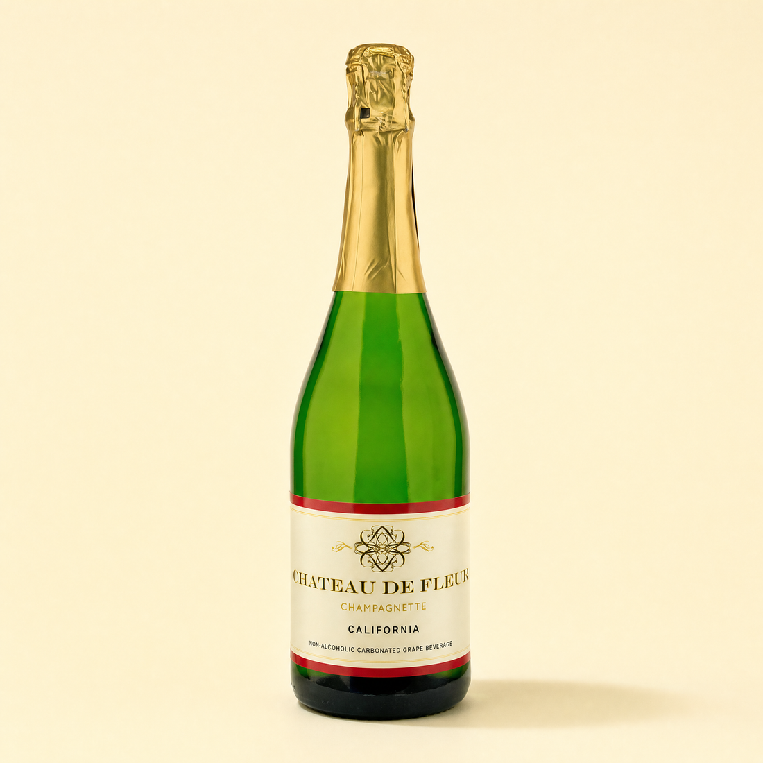 Chateau de Fleur non-alcoholic sparkling wine 0.0% - bottle hero