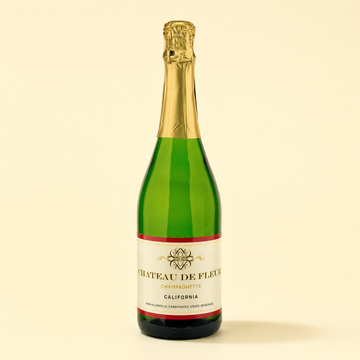 Chateau de Fleur non-alcoholic sparkling wine 0.0% - bottle hero