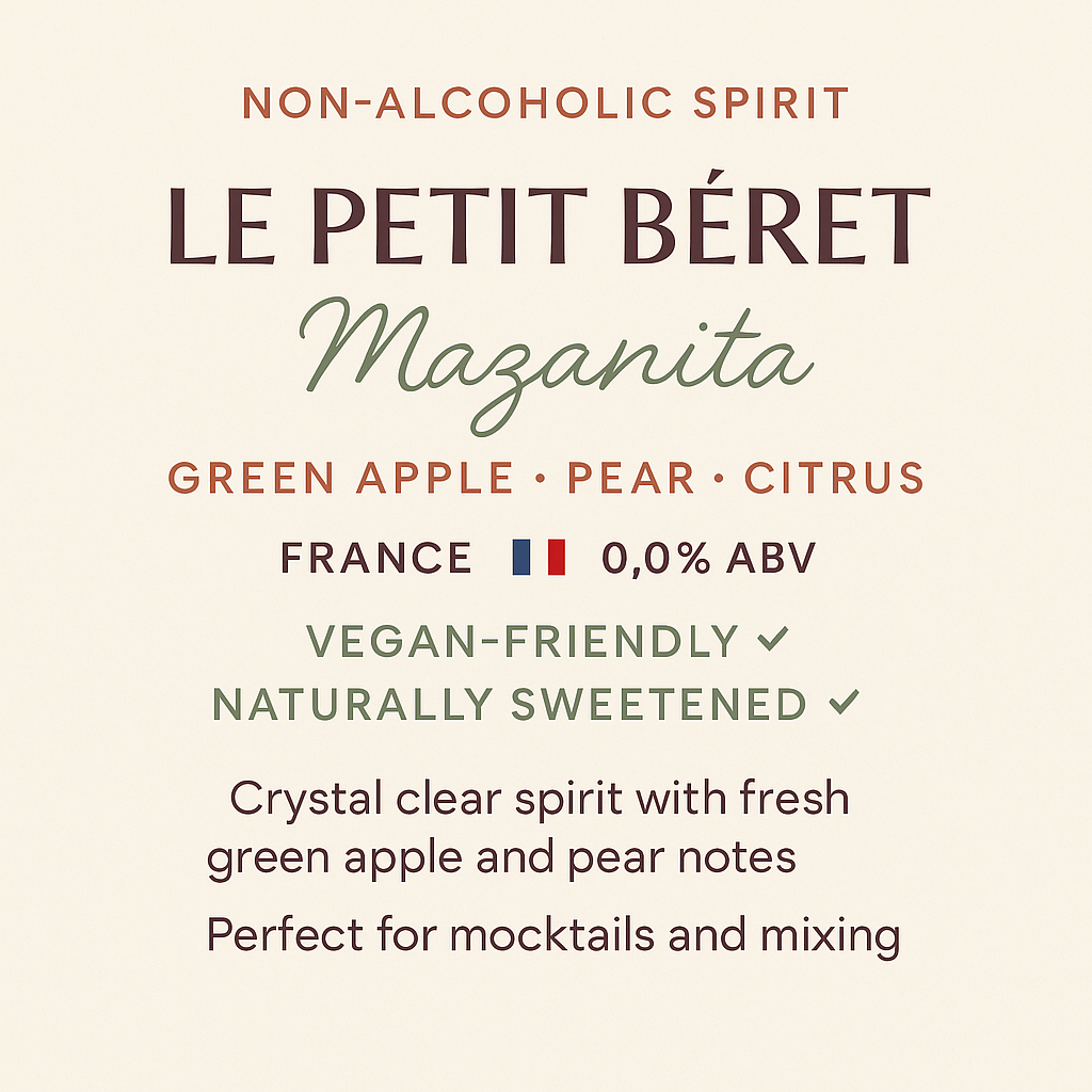 Le Petit Beret - Mazanita Non-Alcoholic Spirit