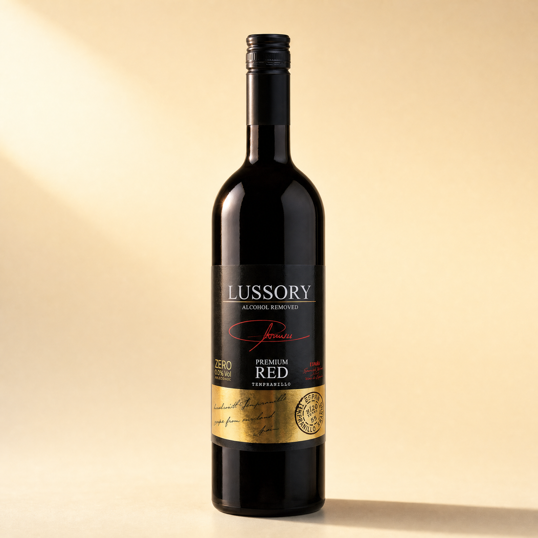 Lussory Premium Tempranillo non-alcoholic red