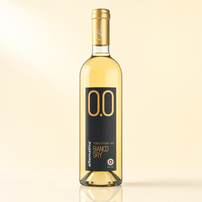 Princess Blanco Dry 0.0% non-alcoholic Italian Pinot Grigio — bottle