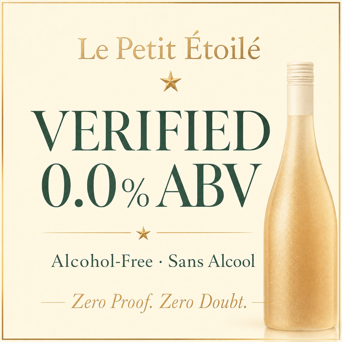 Le Petit Étoilé Rosé — 0.0% ABV, Zero Proof Zero Doubt