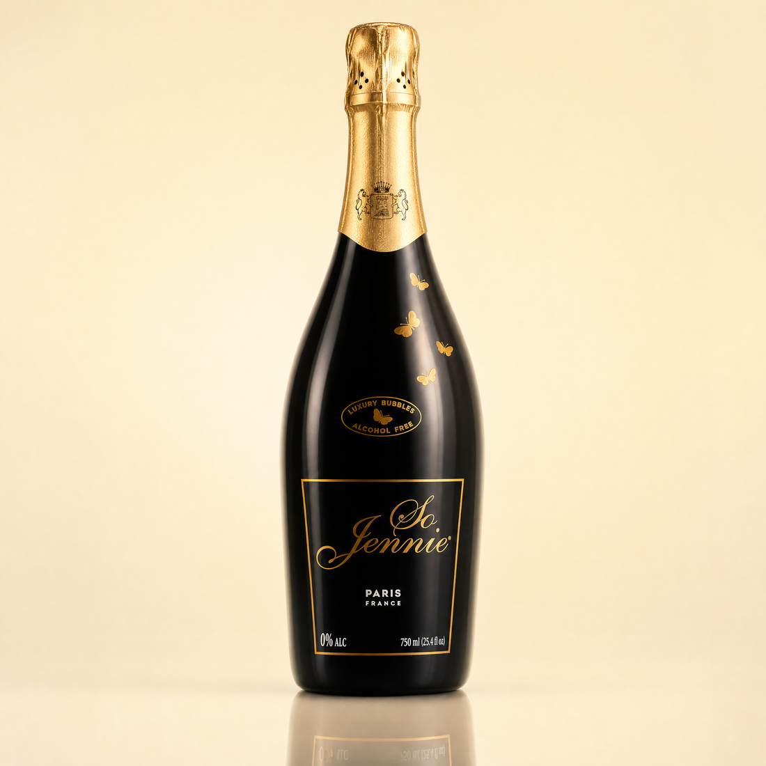 So Jennie Paris Rosé 0.0% non-alcoholic sparkling — bottle