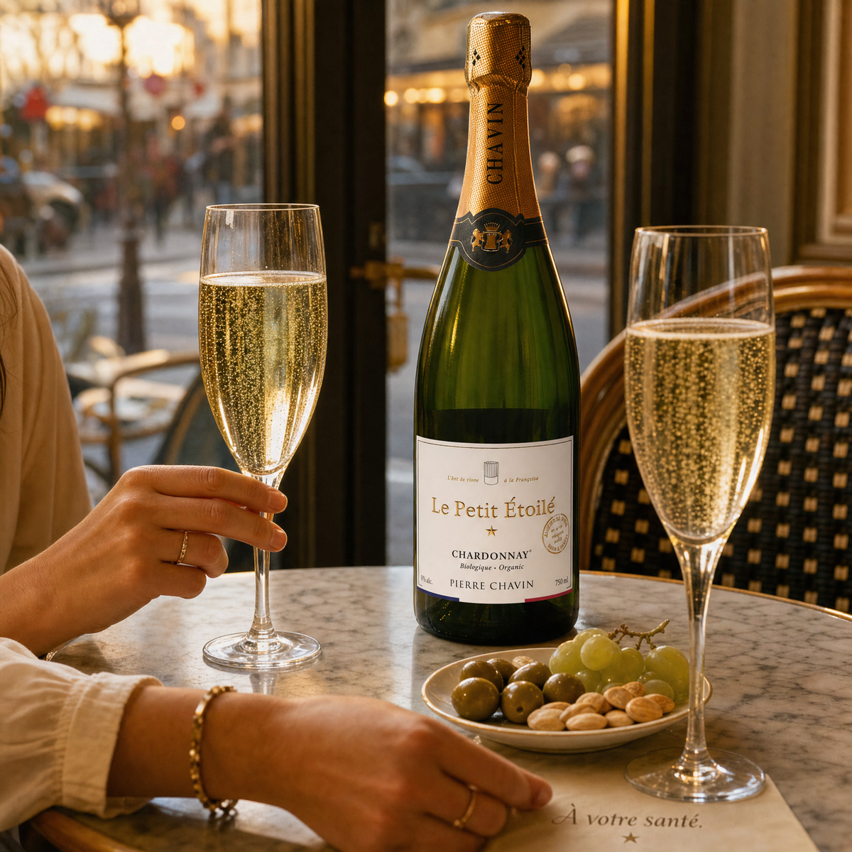 Le Petit Étoilé Chardonnay 0.0% — bistro apéritif