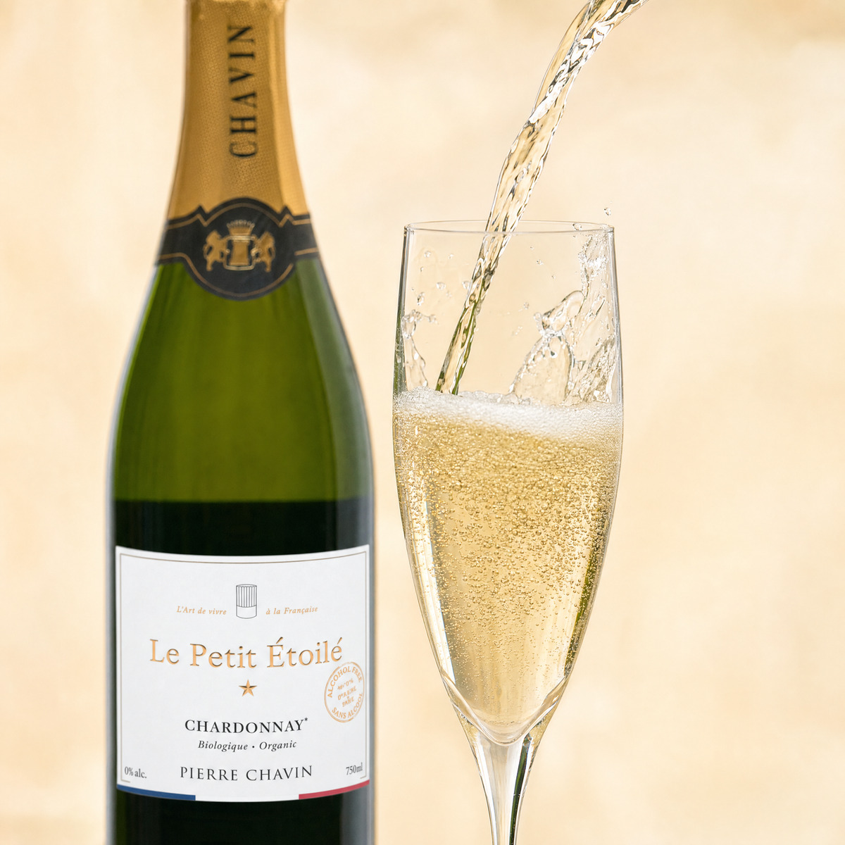 Le Petit Étoilé Chardonnay 0.0% — pour