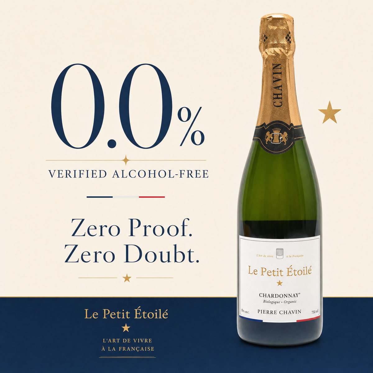 Le Petit Étoilé Chardonnay 0.0% — alcohol-free