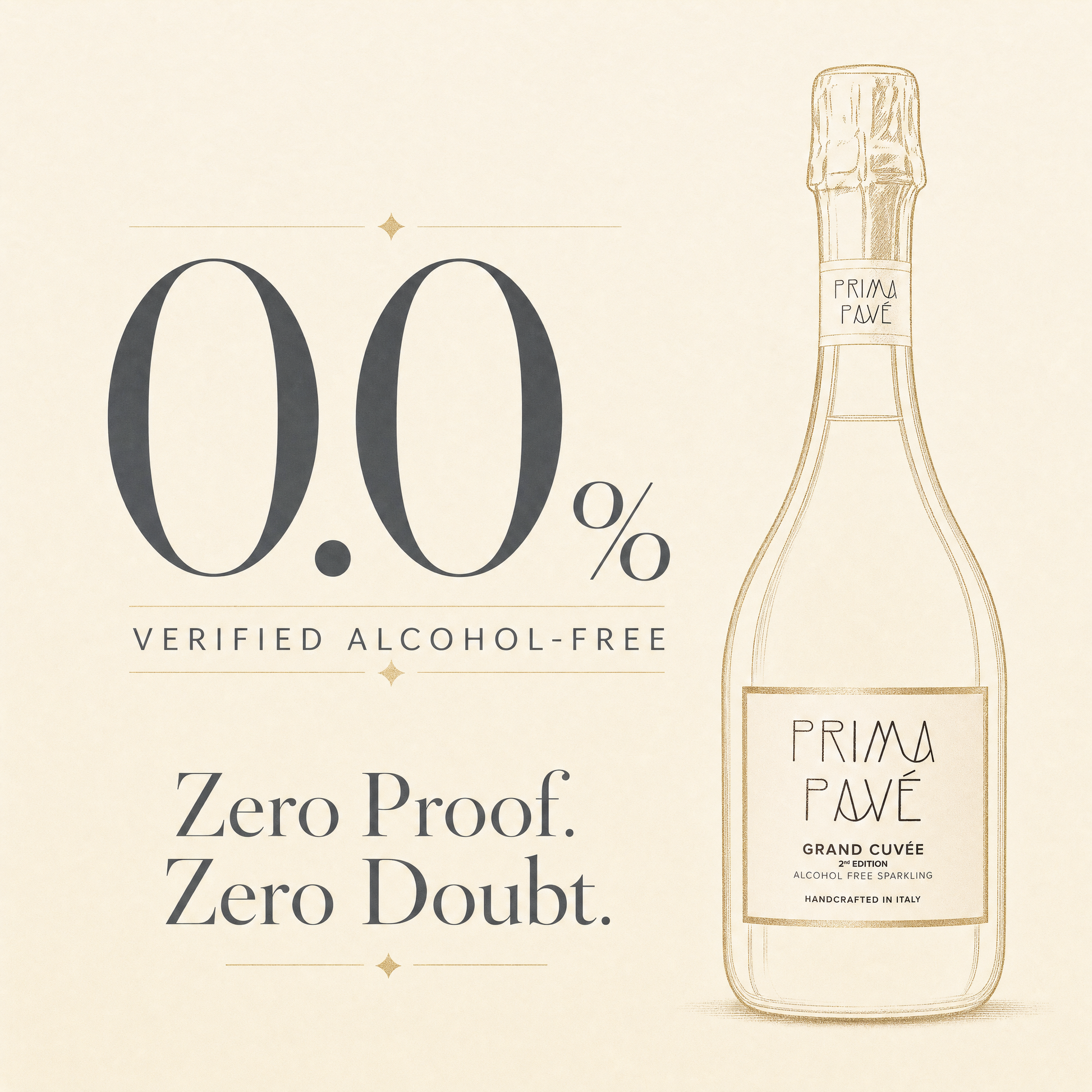 Prima Pavé Grand Cuvée 0.0% — alcohol-free