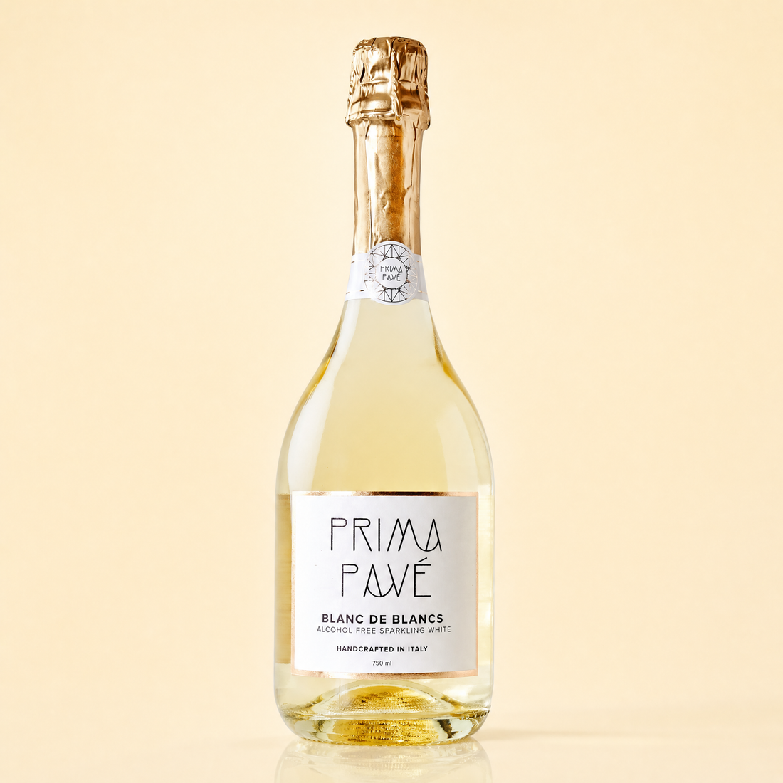 Prima Pavé Blanc de Blancs 0.0% alcohol-free sparkling white — bottle