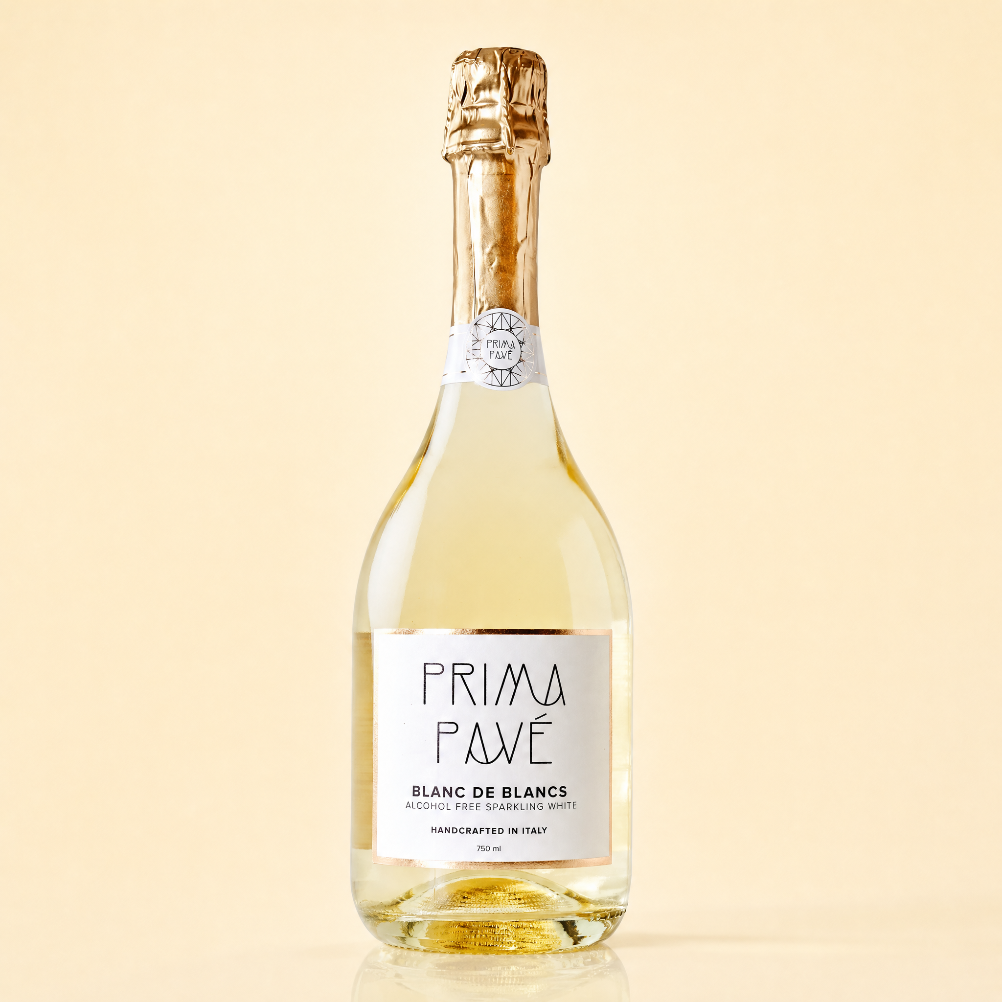 Prima Pavé Blanc de Blancs 0.0% alcohol-free sparkling white — bottle