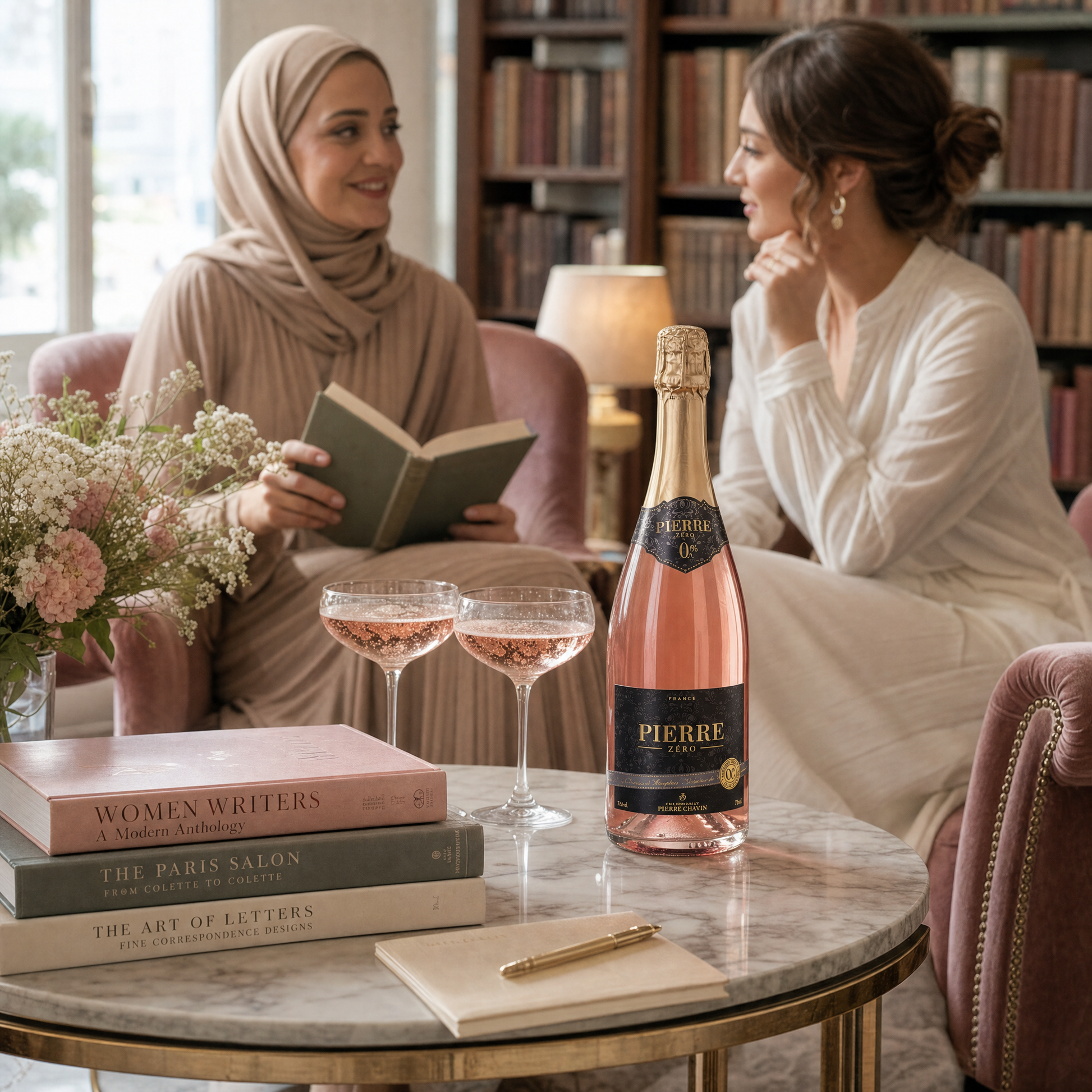Luxury Non-Alcoholic French Sparkling Rosé – Perfect for Celebrations