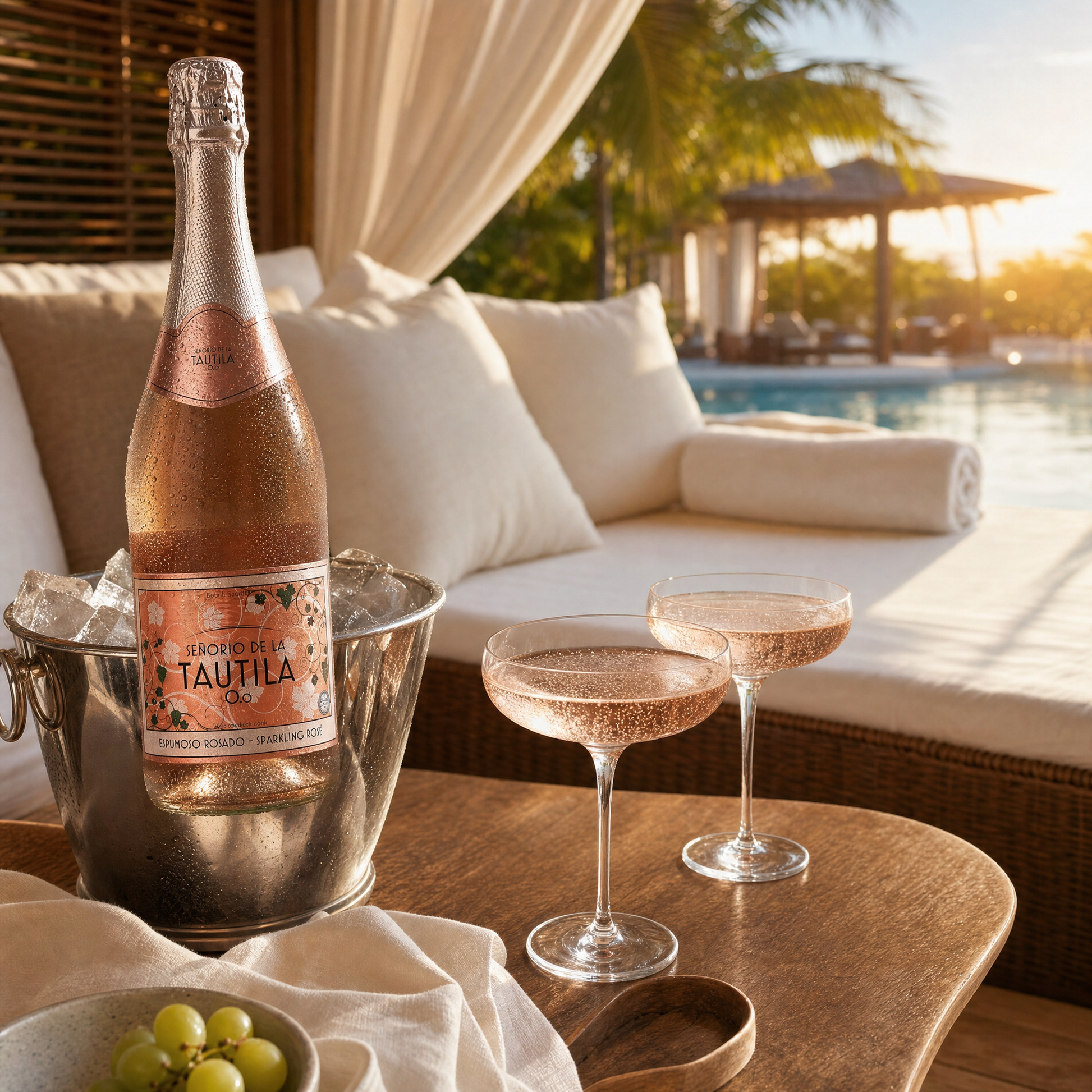 La Tautila - Espumoso Rosado (Non-Alcoholic 0.0%) – Drink Point Zero