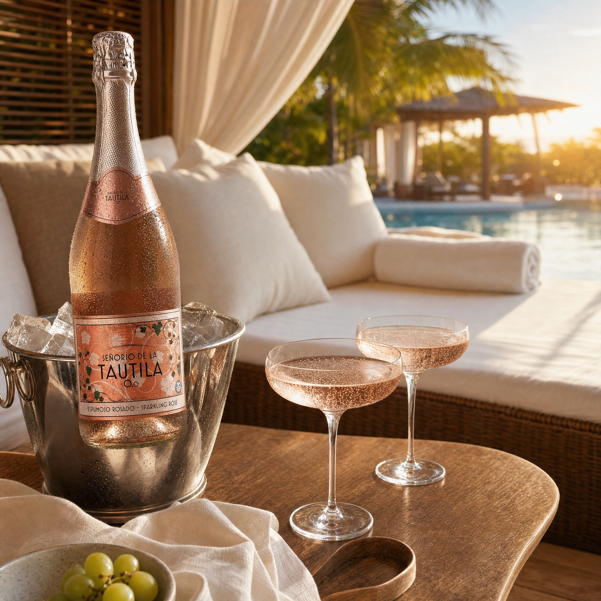 La Tautila Espumoso Rosado (0.0%) — Lifestyle A