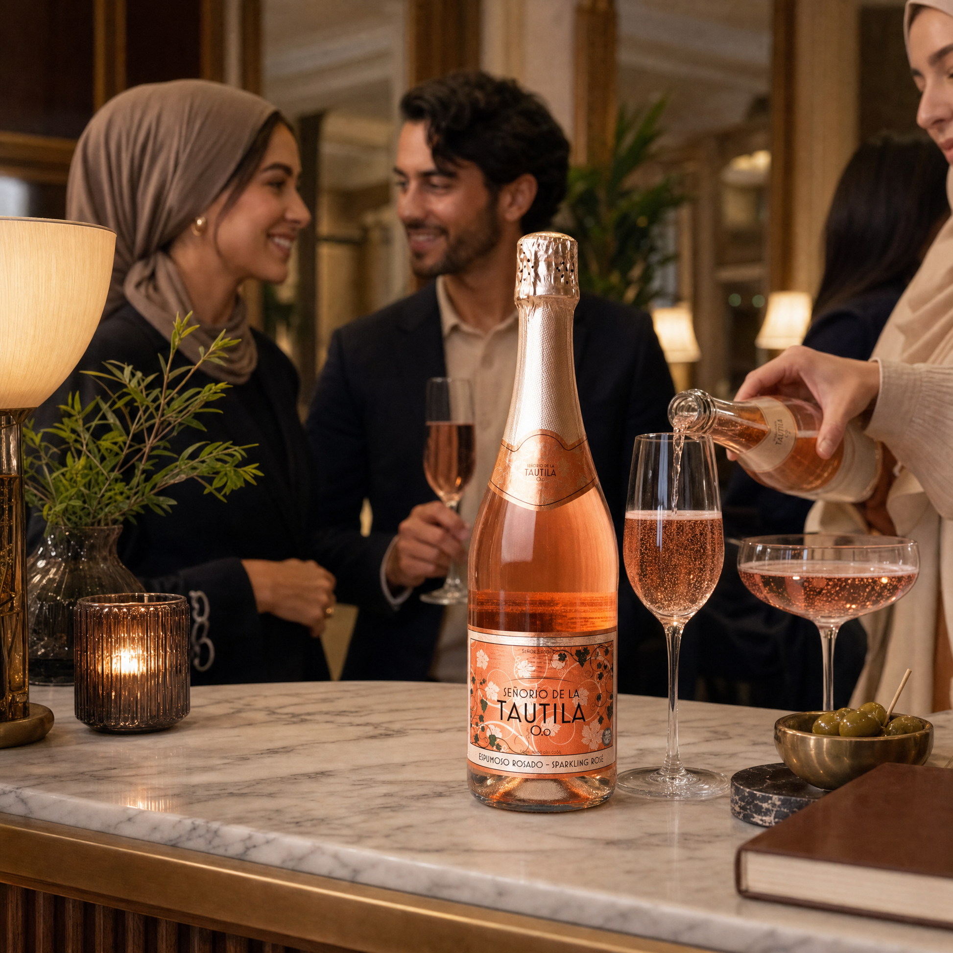 La Tautila - Espumoso Rosado (Non-Alcoholic 0.0%) – Drink Point Zero
