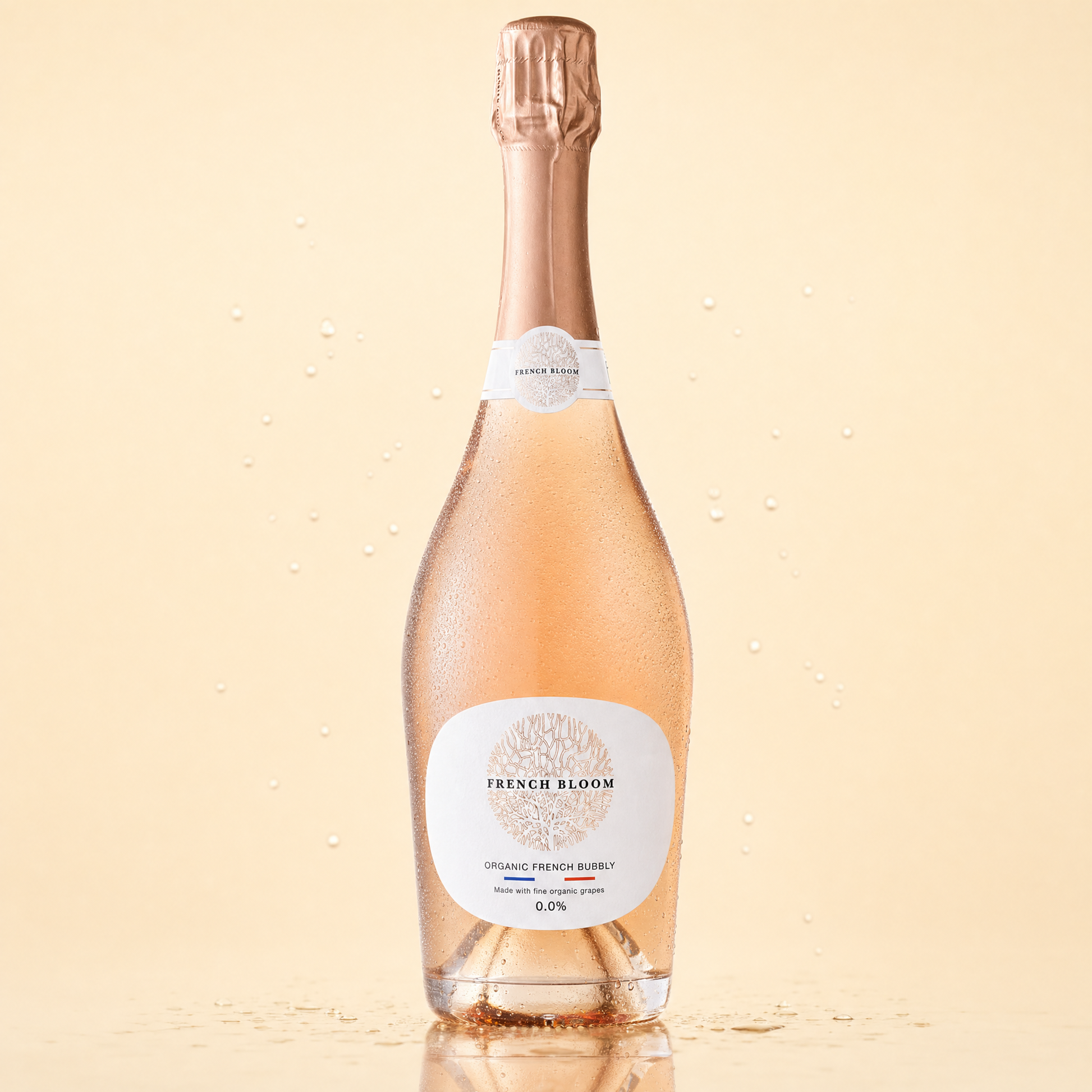 French Bloom Le Rosé — organic French sparkling rosé, 0.0%