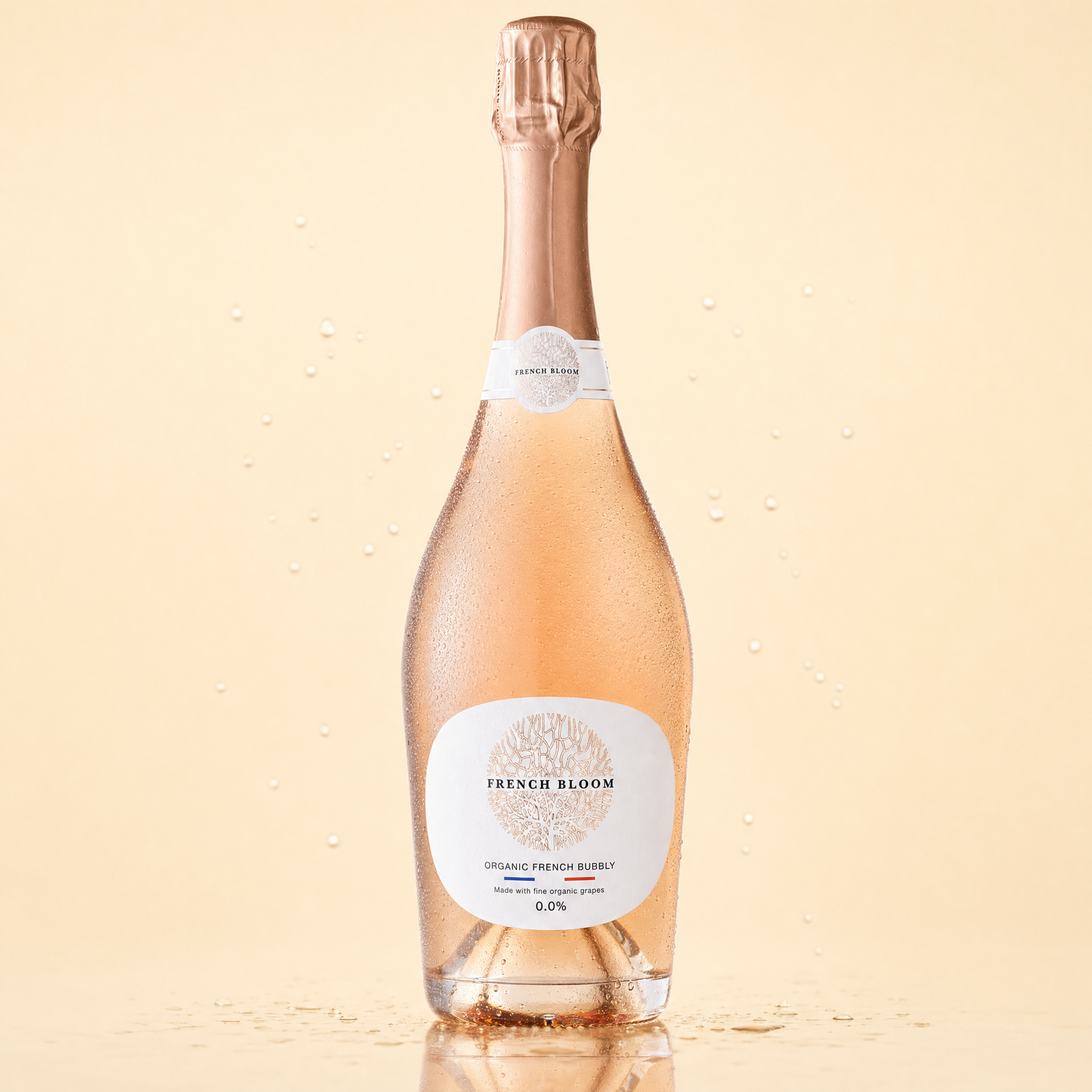 French Bloom Le Rosé — organic French sparkling rosé, 0.0%