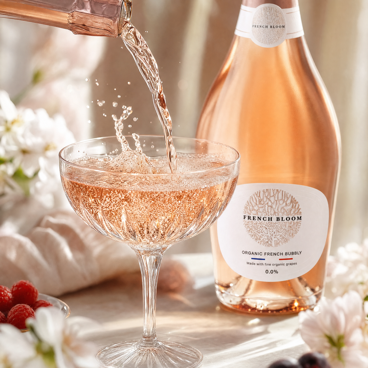 French Bloom Le Rosé (0.0%) — Pour