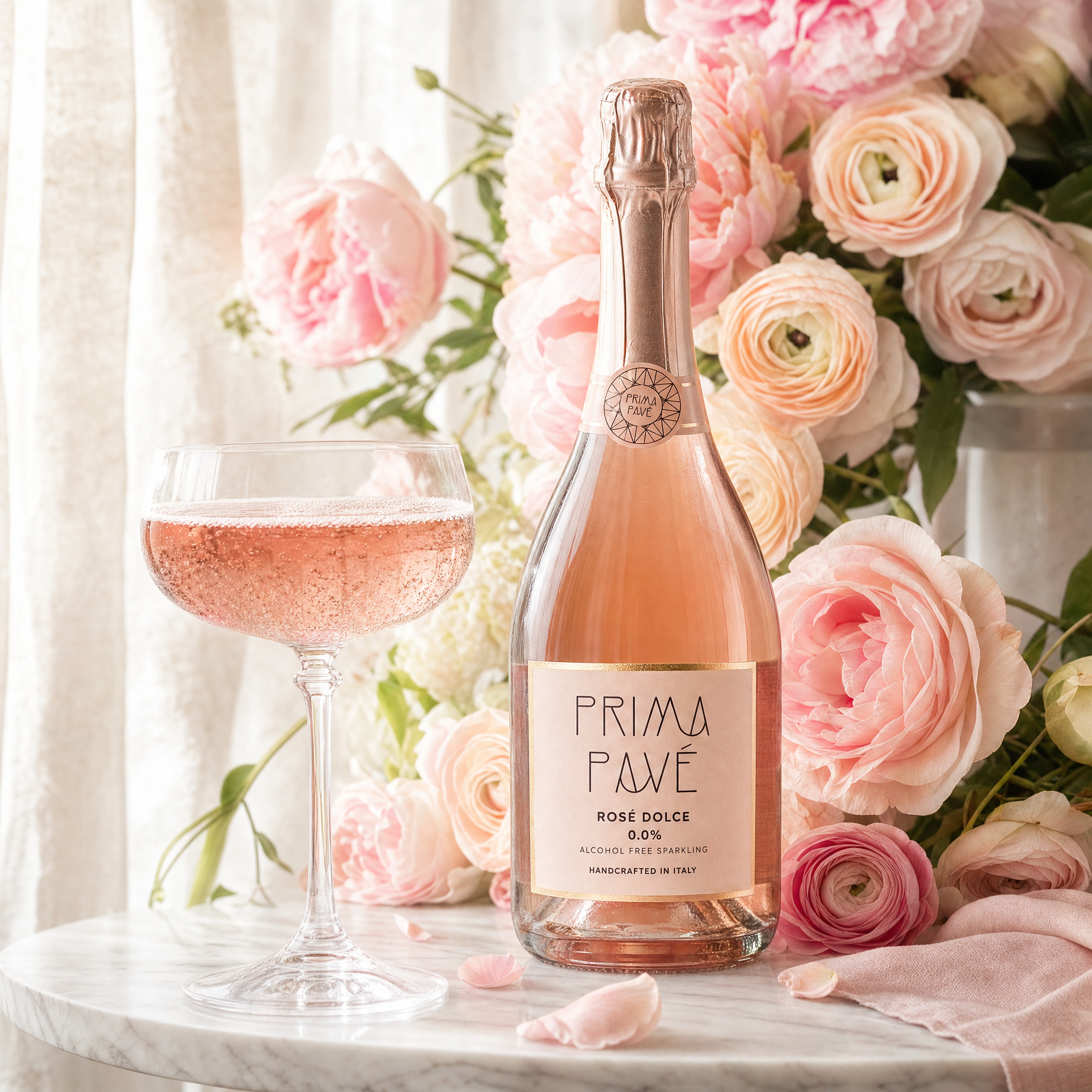 Prima Pavé Rosé Dolce Demi-Sec (0.0%) — Lifestyle A