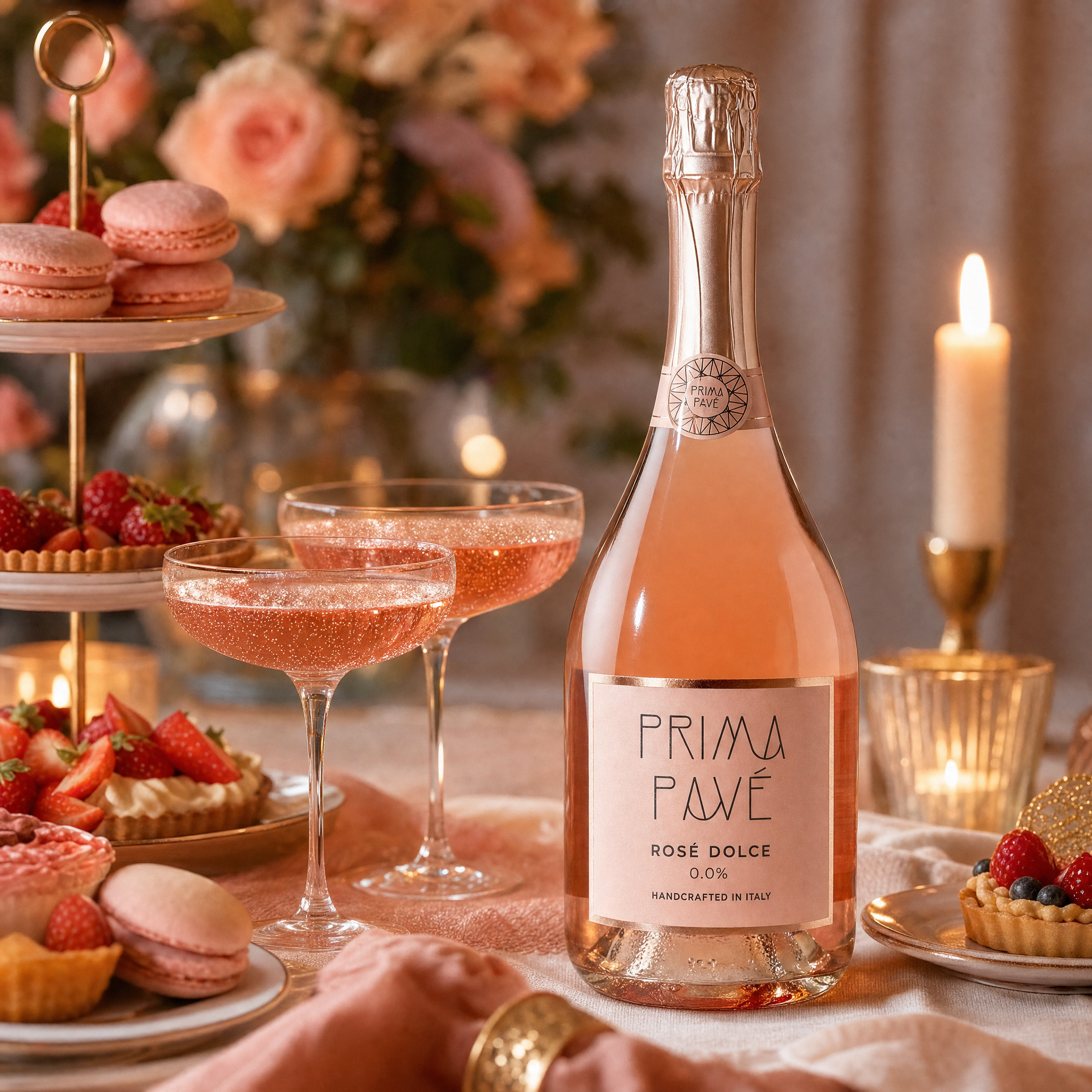 Prima Pavé Rosé Dolce Demi-Sec (0.0%) — Lifestyle B