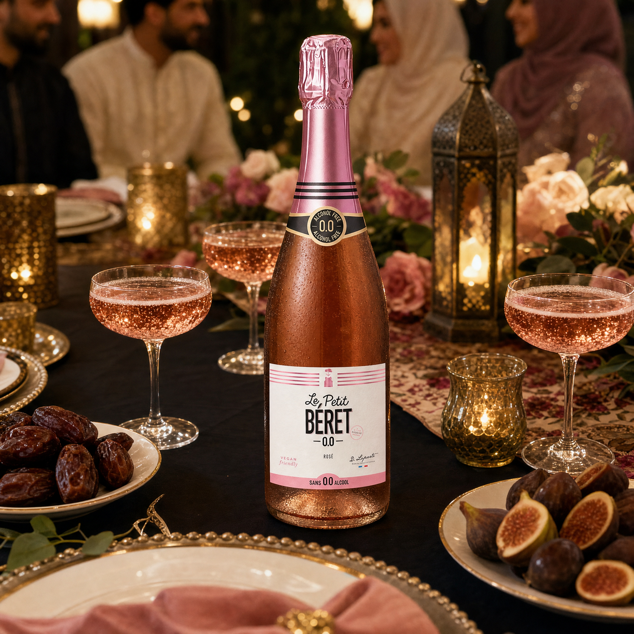 Le Petit Béret Sparkling Rosé (0.0%) — Lifestyle B