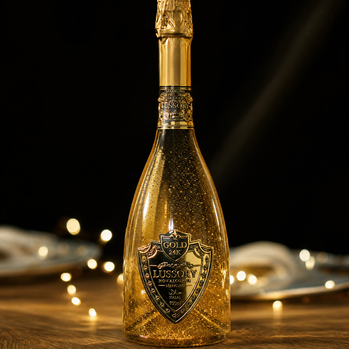 Lussory 24k Gold — label close-up