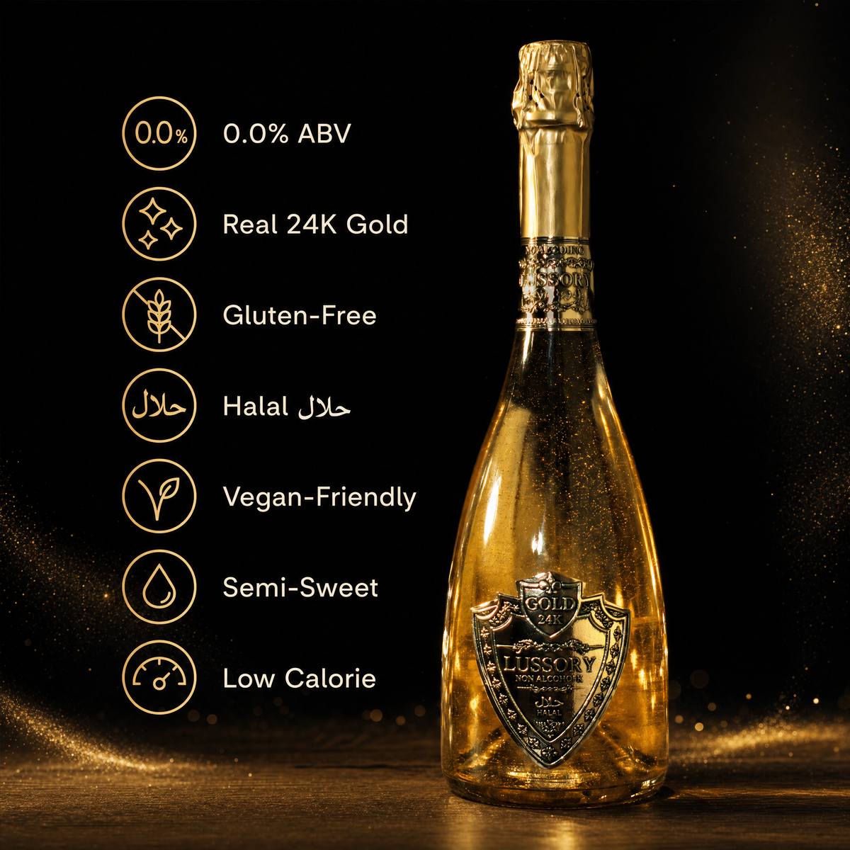 Lussory 24k Gold — benefits