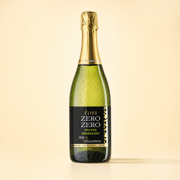 Elivo Zero Zero Deluxe Sparkling 0.0% non-alcoholic sparkling wine bottle