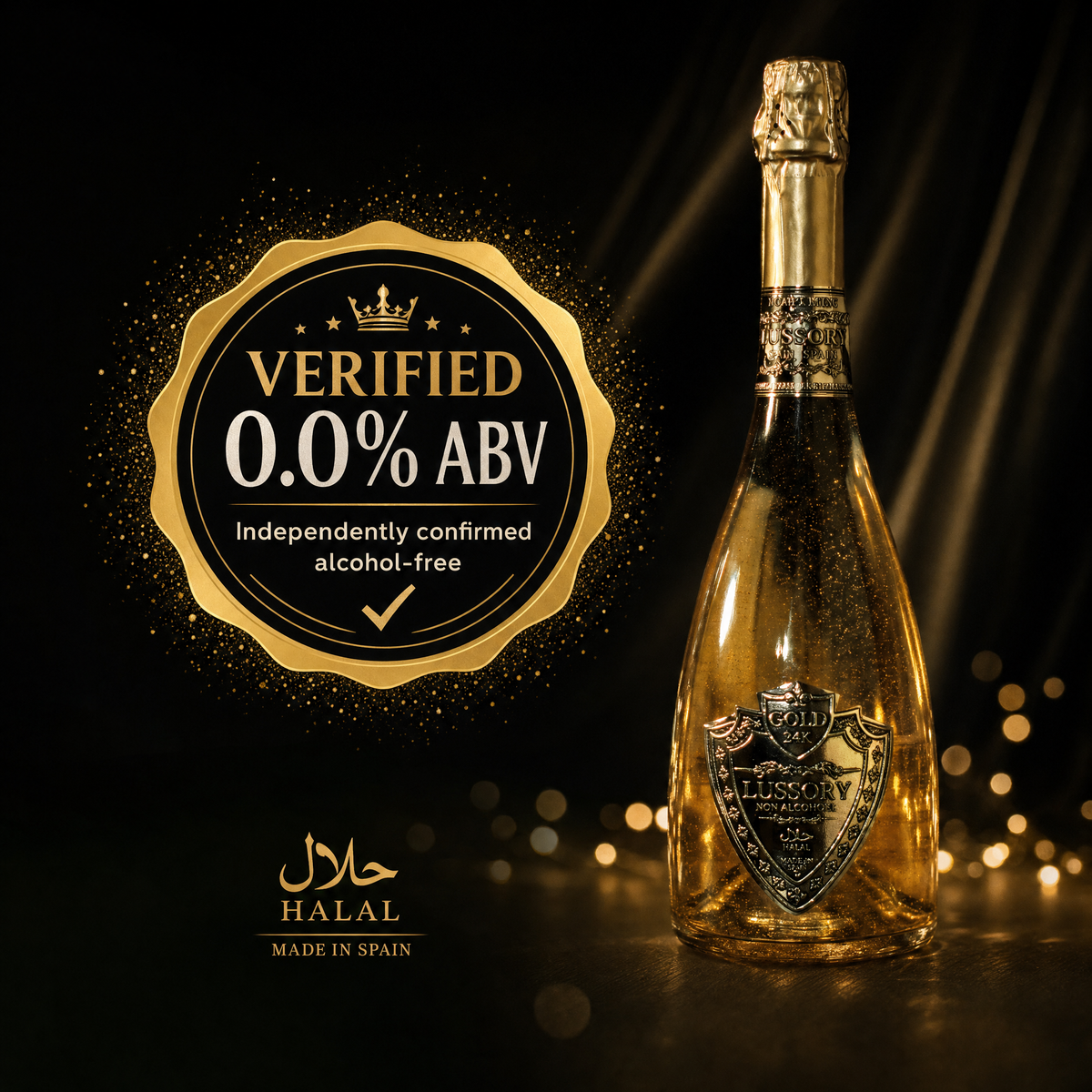 Lussory 24k Gold — 0.0% ABV