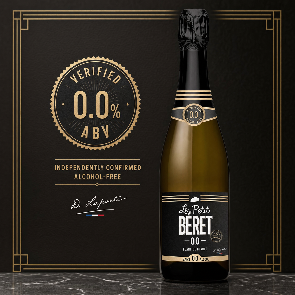 Le Petit Béret Blanc — 0.0% ABV
