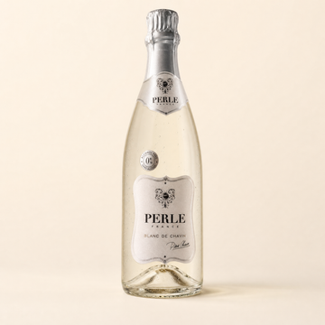Perle Blanc 0.0% non-alcoholic sparkling wine bottle