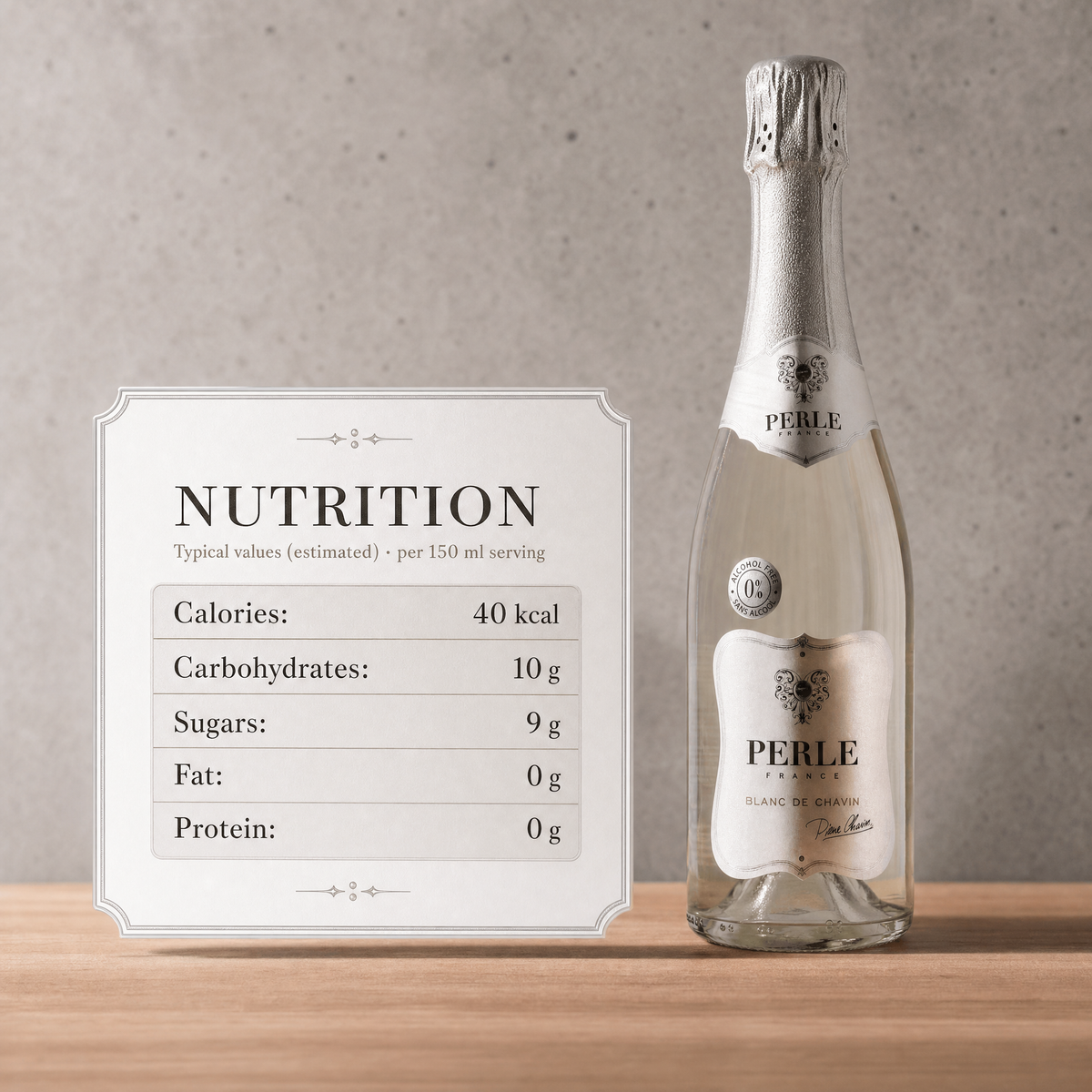Perle Blanc — nutrition facts
