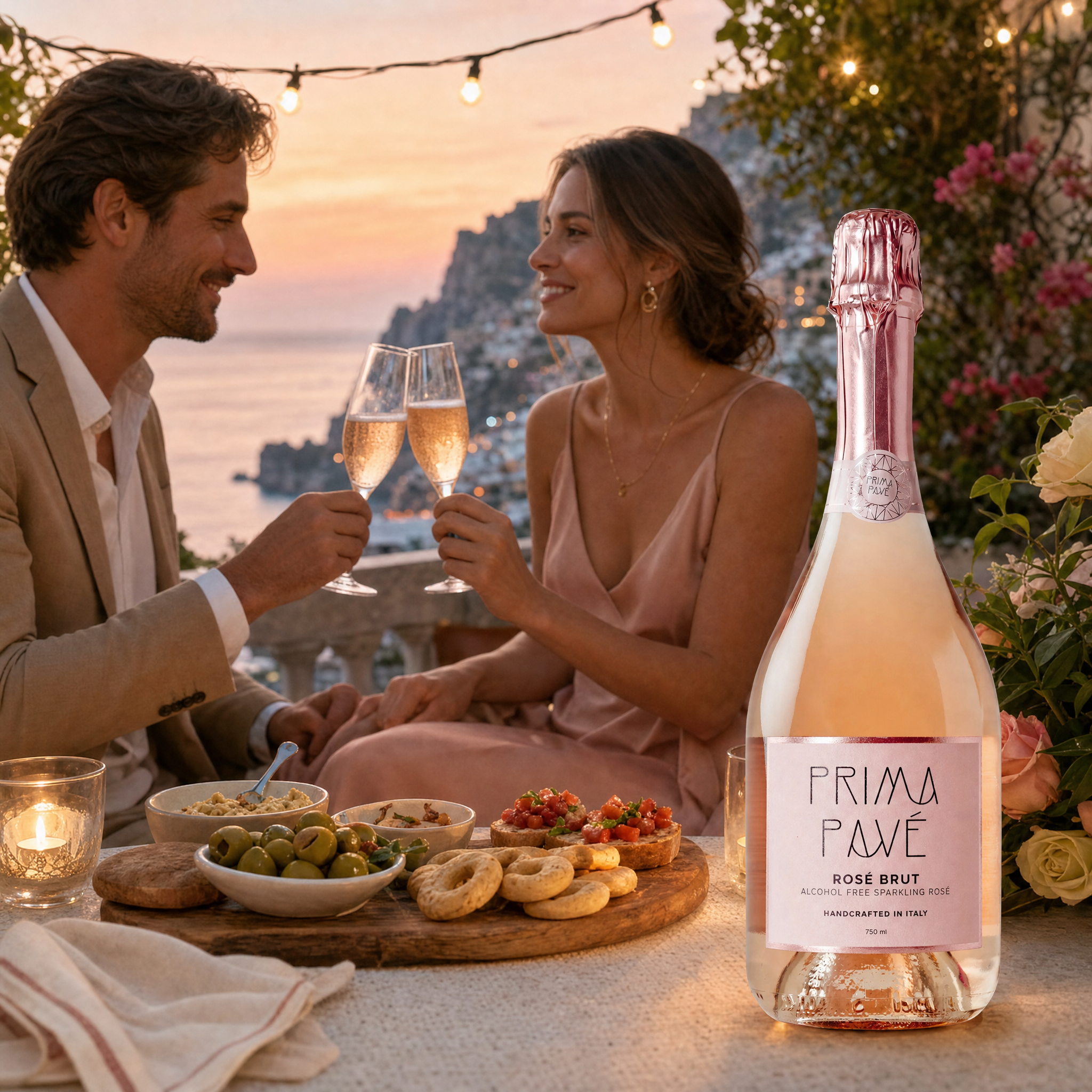 Prima Pavé Rosé Brut — Italian coastal aperitivo