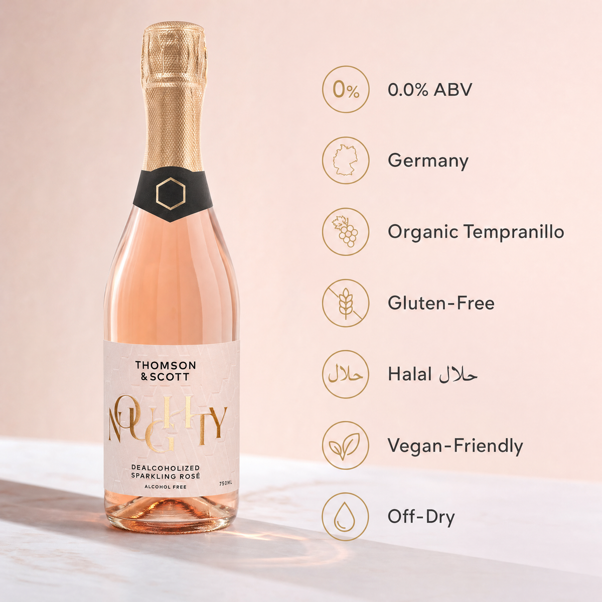 Noughty Rosé — benefits