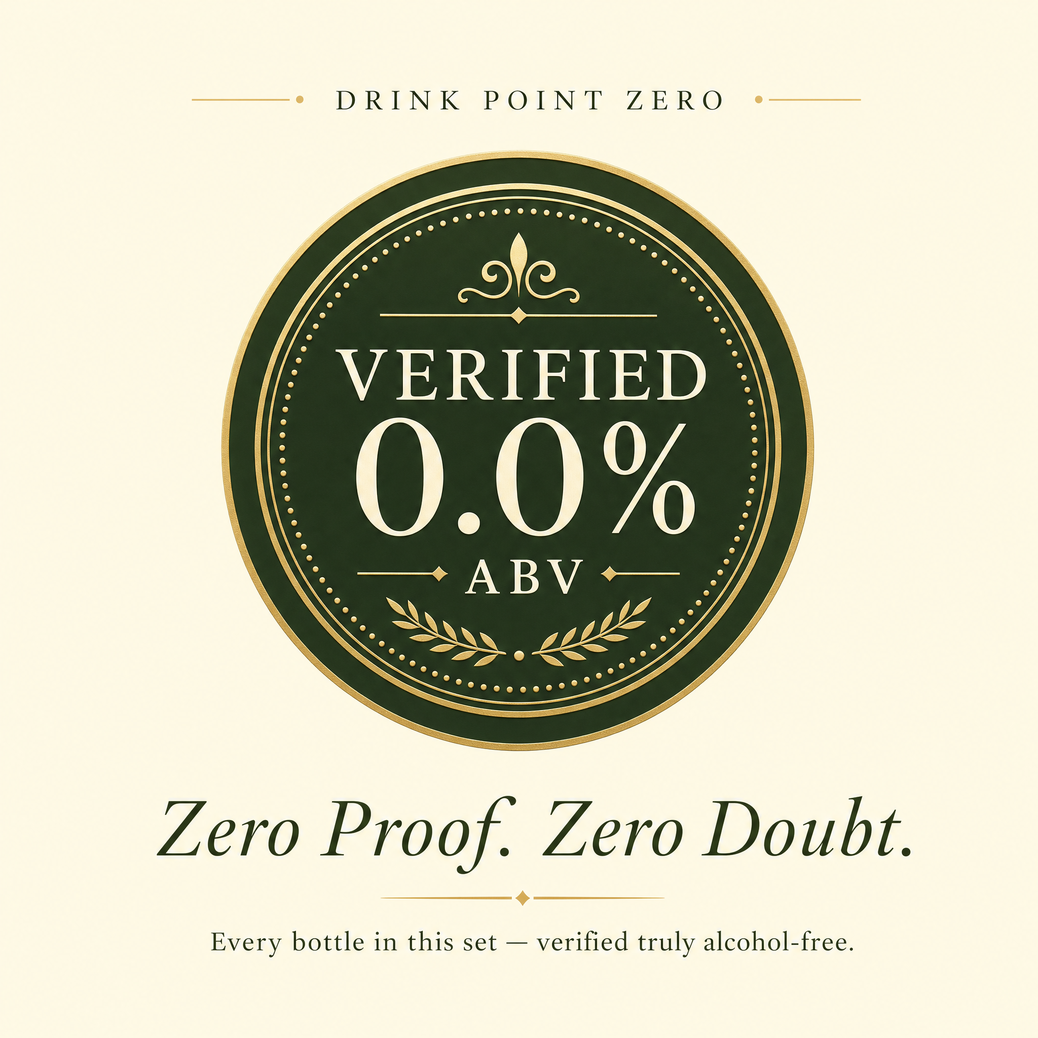 White Wine Sampler — 0.0% ABV, Zero Proof Zero Doubt