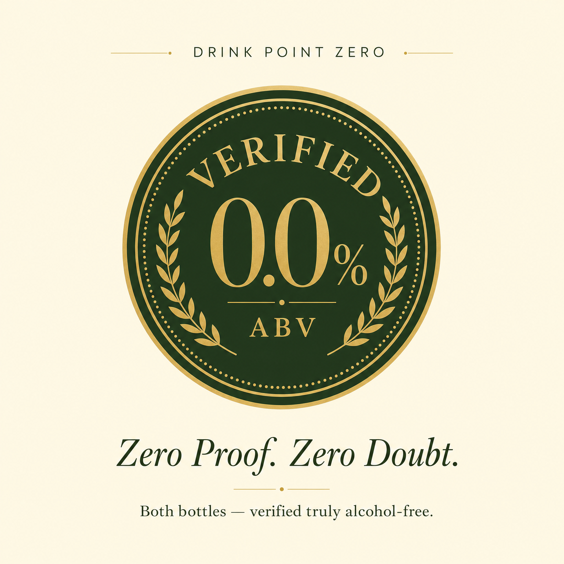 So Jennie Duo — 0.0% ABV, Zero Proof Zero Doubt