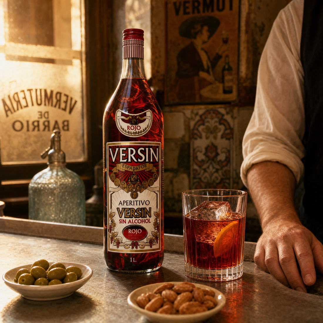 Espadafor Versin 0.0% non-alcoholic Spanish vermouth-style aperitif - bottle