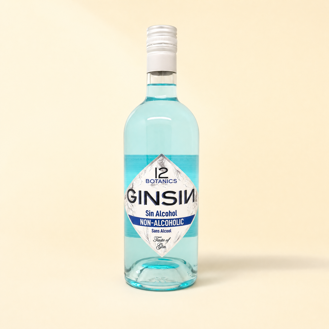 Ginsin 12 Botanics 0.0% non-alcoholic Spanish gin - bottle