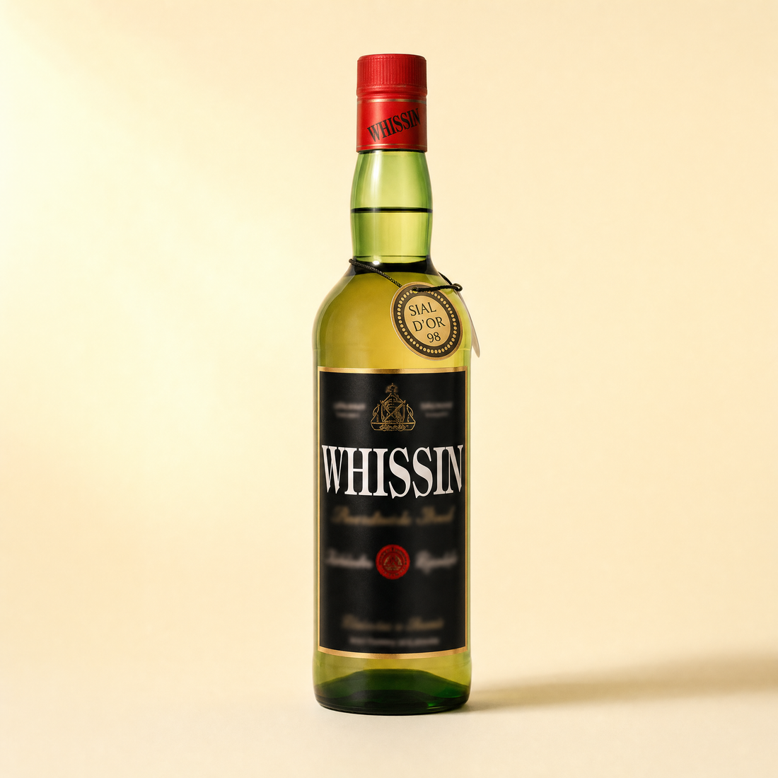 Espadafor Whissin 0.0% non-alcoholic Spanish whiskey-style spirit - bottle