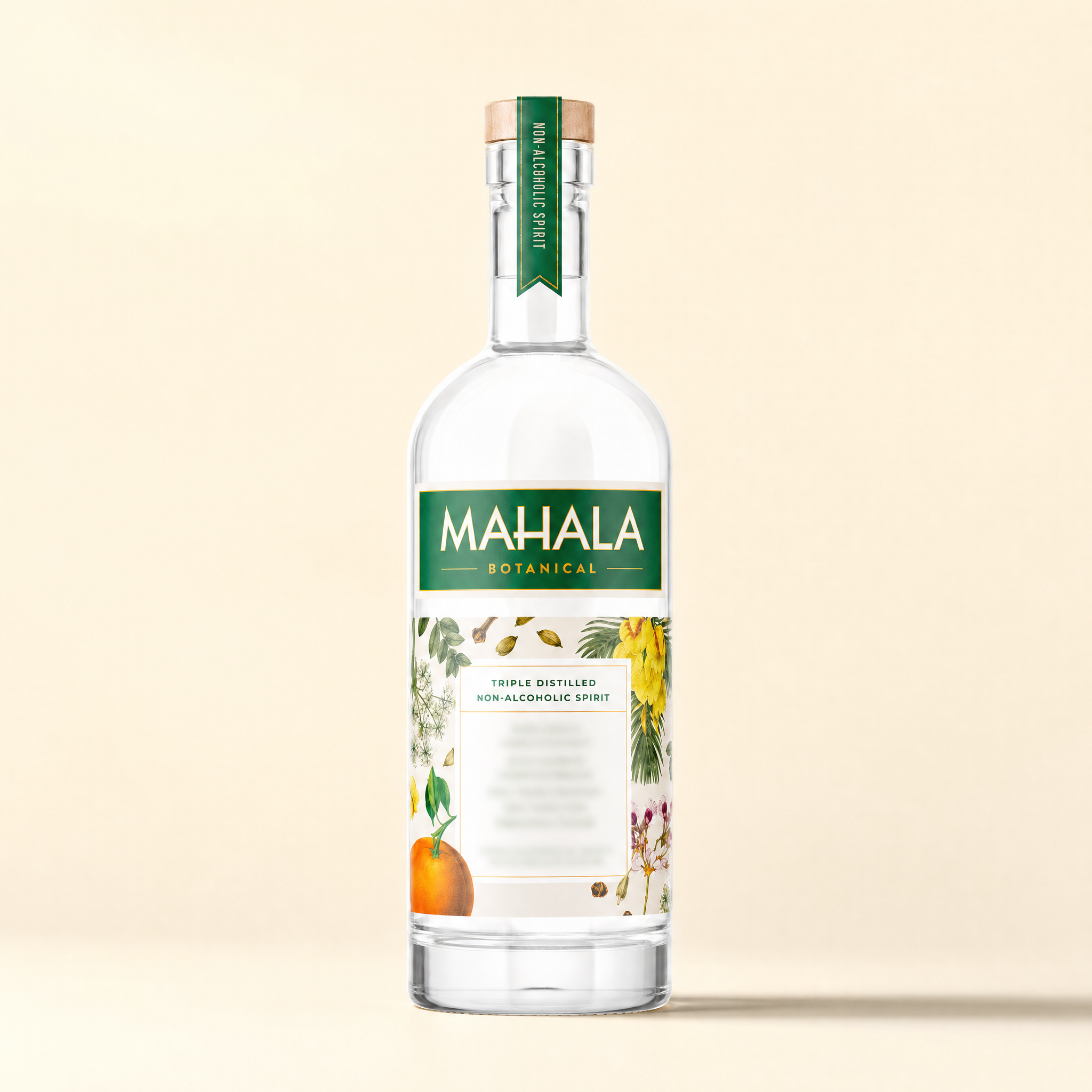 Mahala Botanical Classic 0.0% non-alcoholic spirit from South Africa - bottle